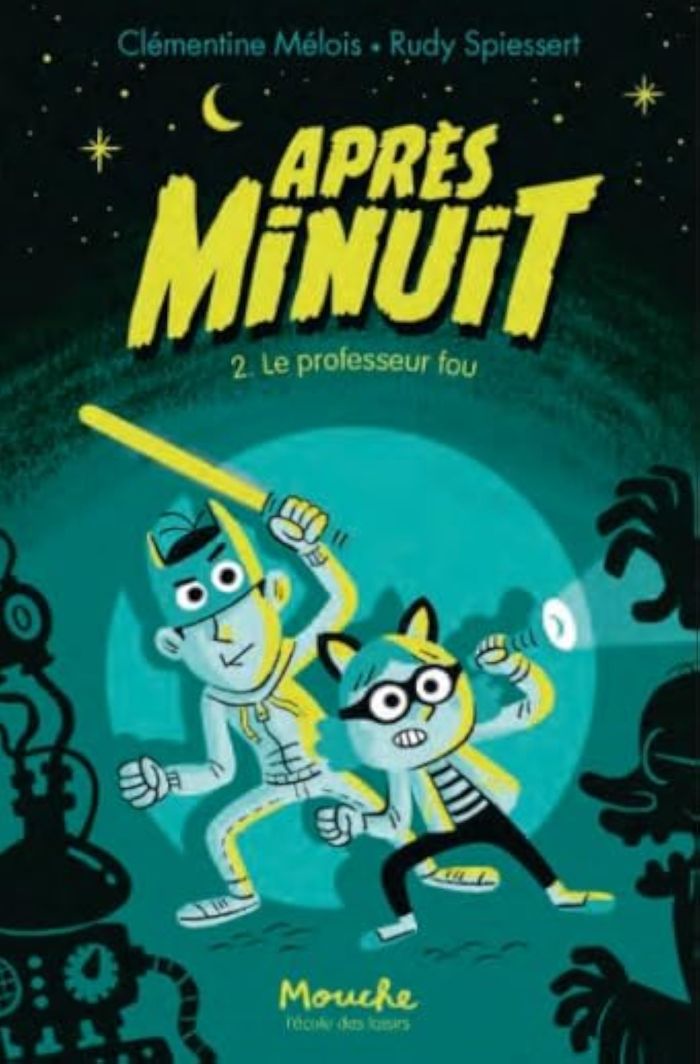 Couverture du livre « Le professeur fou » de Clémentine Mélois, librairie Les Contes Infusés à Corte