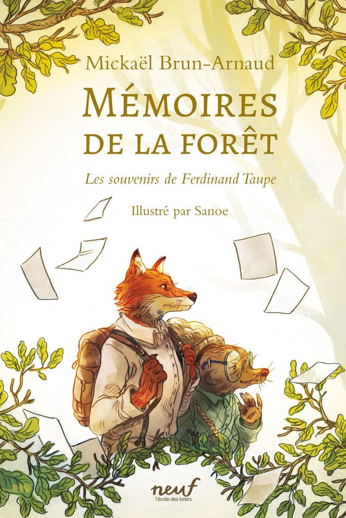 Couverture du livre « MEMOIRES DE LA FORET - TOME 1 - LES SOUVENIRS DE FERDINAND TAUPE » de Brun-Arnaud/sanoe, librairie Les Contes Infusés à Corte