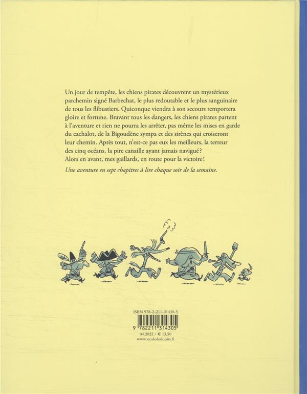 Quatrième de couverture de « Dans les griffes de Barbechat ! »