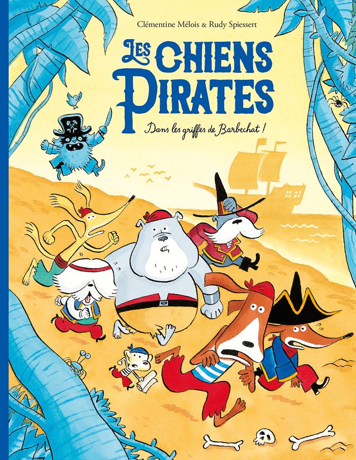 Couverture du livre « Dans les griffes de Barbechat ! » de Clémentine Mélois, librairie Les Contes Infusés à Corte