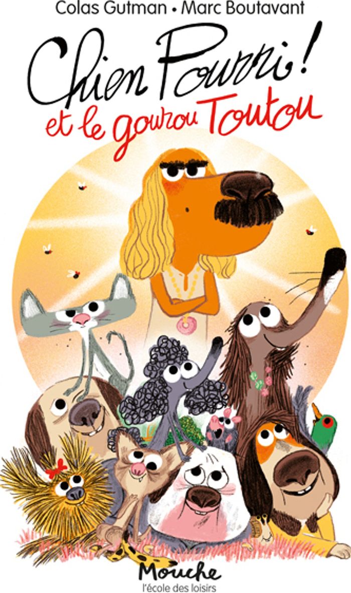 Couverture du livre « CHIEN POURRI - T15 - CHIEN POURRI ET LE GOUROU TOUTOU », librairie Les Contes Infusés à Corte