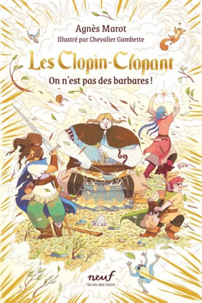 Couverture du livre « On n'est pas des barbares ! », librairie Les Contes Infusés à Corte