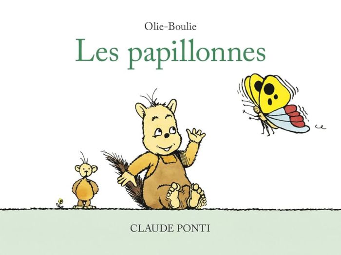 Couverture du livre « Les papillonnes » de Claude Ponti, librairie Les Contes Infusés à Corte