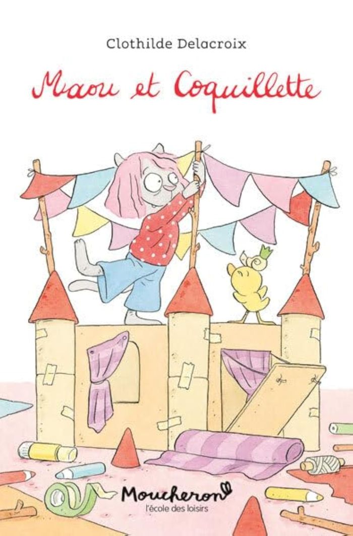 Couverture du livre « Maou et Coquillette » de Clothilde Delacroix, librairie Les Contes Infusés à Corte