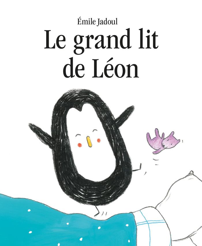 Couverture du livre « Le grand lit de Léon » de Émile Jadoul, librairie Les Contes Infusés à Corte