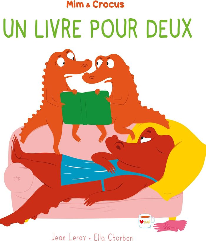Couverture du livre « Un livre pour deux » de Jean Leroy, librairie Les Contes Infusés à Corte