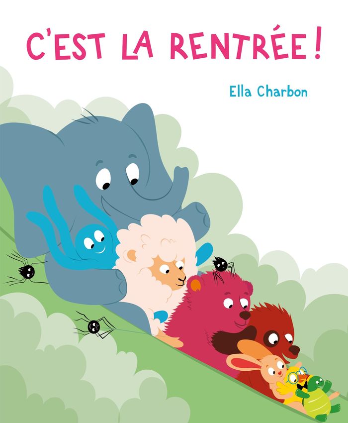 Couverture du livre « C'est la rentrée ! » de Ella Charbon, librairie Les Contes Infusés à Corte