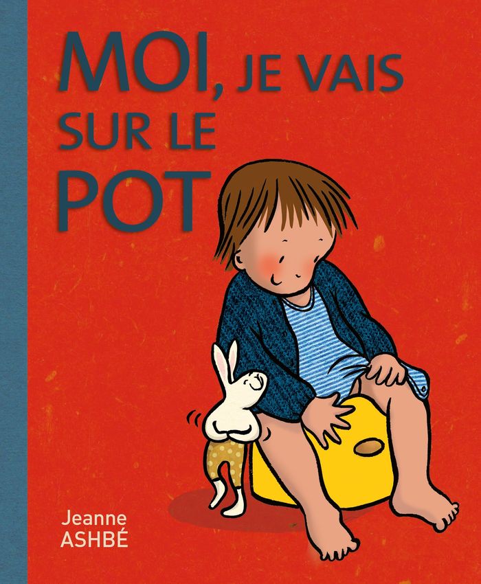 Couverture du livre « Moi, je vais sur le pot » de Jeanne Ashbé, librairie Les Contes Infusés à Corte