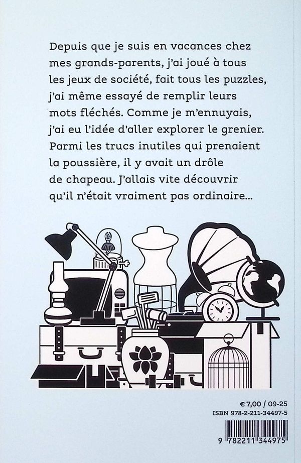 Quatrième de couverture de « Le tarbouche magique »
