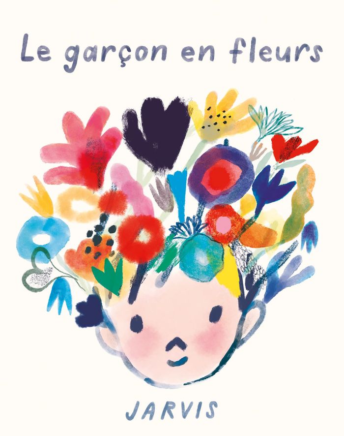 Couverture du livre « Le garçon en fleurs » de Jarvis, librairie Les Contes Infusés à Corte