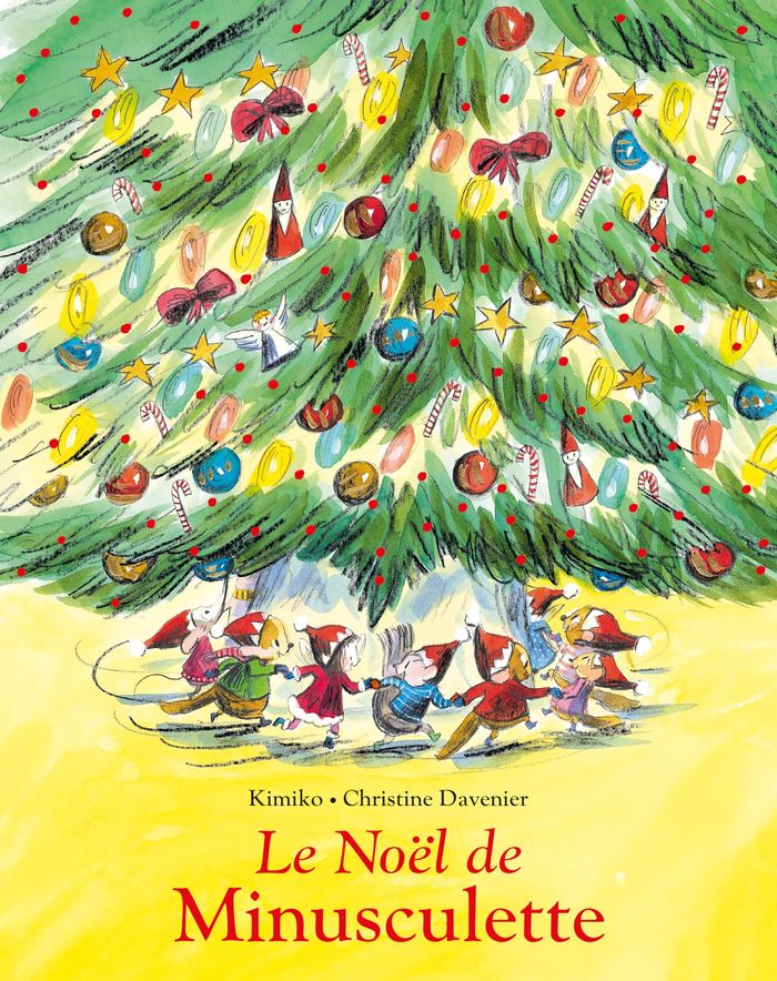 Couverture du livre « Le Noël de Minusculette » de Kimiko, librairie Les Contes Infusés à Corte