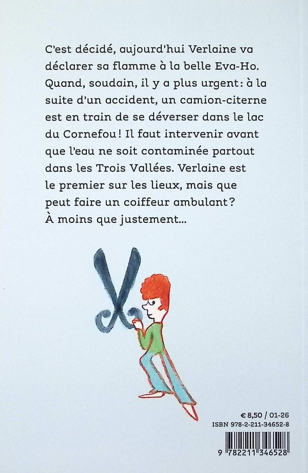 Quatrième de couverture de « Verlaine Courandair et le lac du Cornefou »