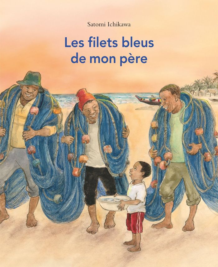 Couverture du livre « Les filets bleus de mon père », librairie Les Contes Infusés à Corte