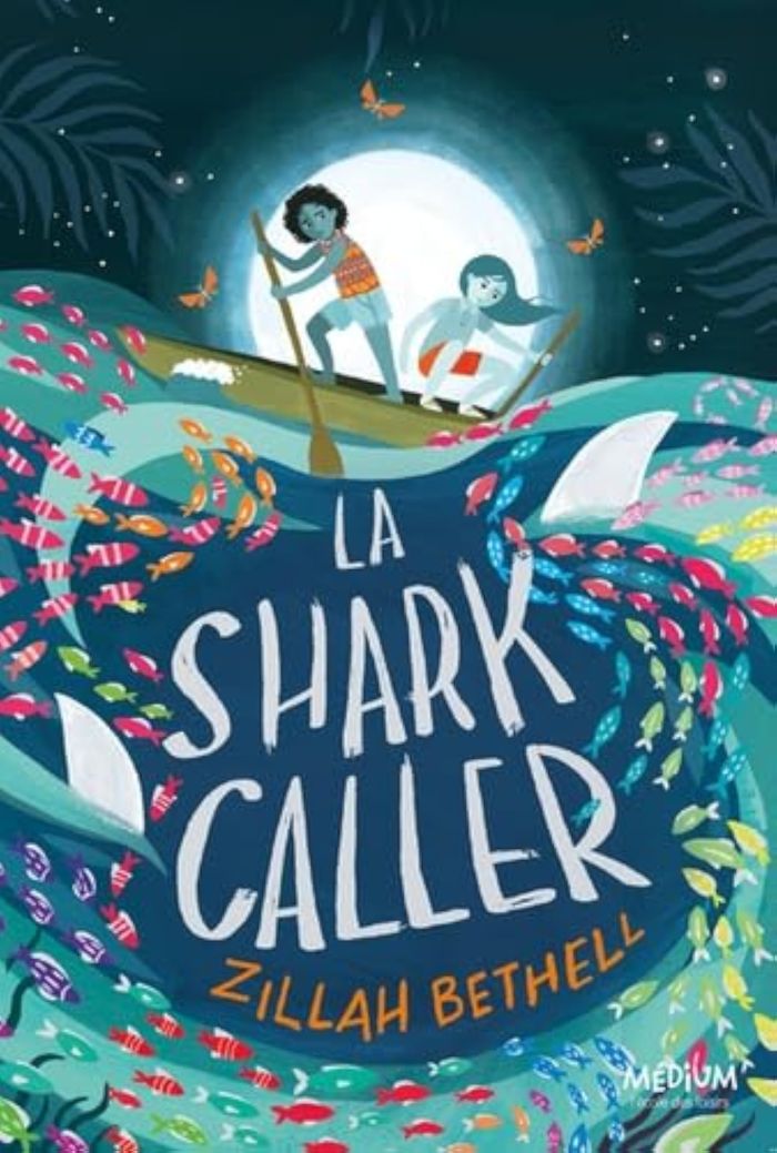 Couverture du livre « La shark caller » de Zillah Bethell, librairie Les Contes Infusés à Corte