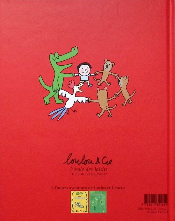 Quatrième de couverture de « Crocorico »