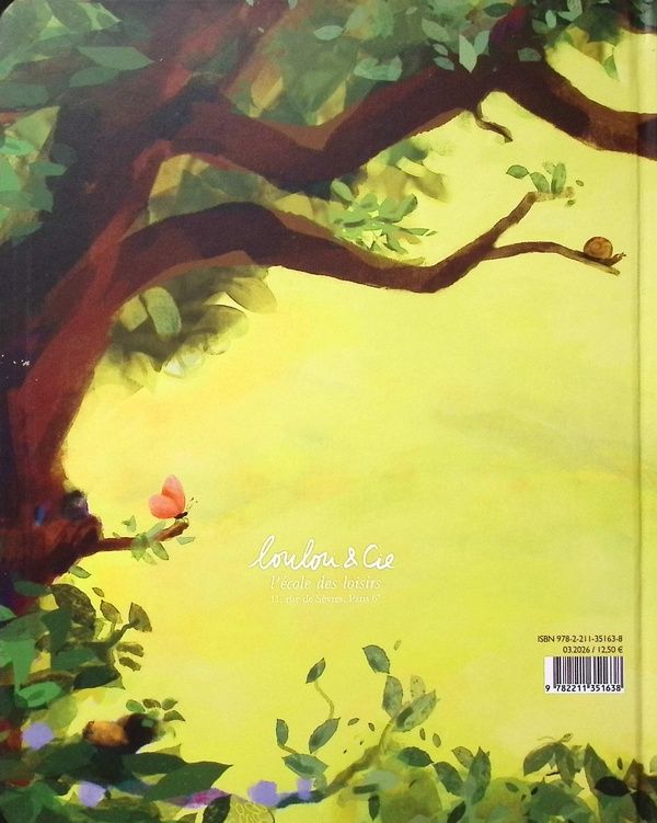 Quatrième de couverture de « Petit loup et la valise qui ne voulait plus voyager »