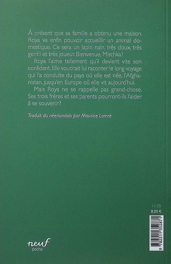 Quatrième de couverture de « MISCHKA »