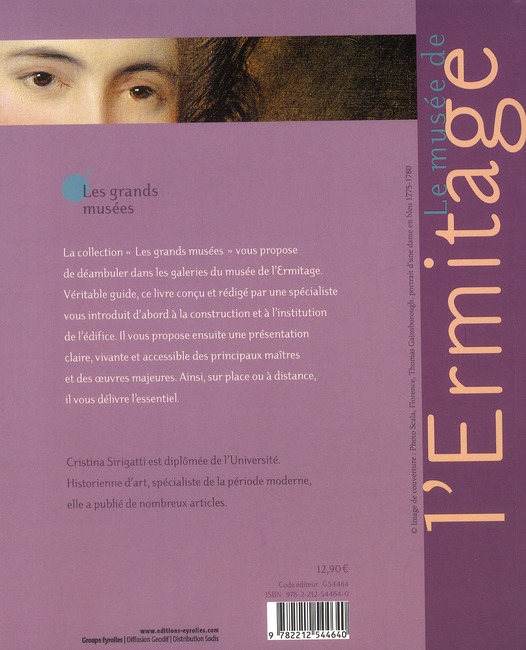 Quatrième de couverture de « LE MUSEE DE L'ERMITAGE »