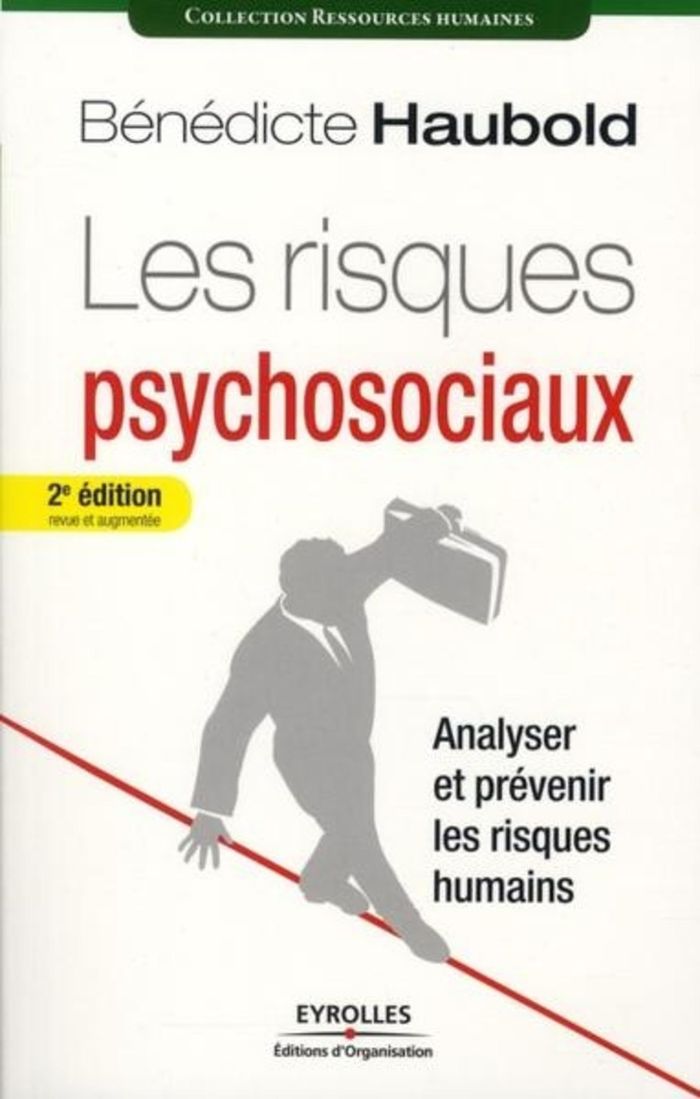 Couverture du livre « LES RISQUES PSYCHOSOCIAUX - ANALYSER ET PREVENIR LES RISQUES HUMAINS. » de Benedicte Haubold, librairie Les Contes Infusés à Corte