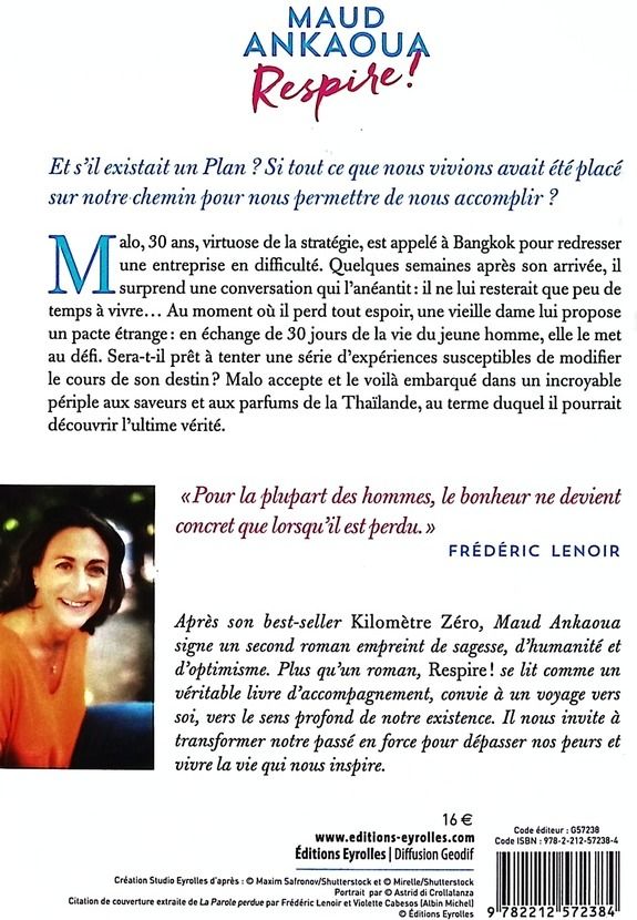 Quatrième de couverture de « Respire ! : le plan est toujours parfait »