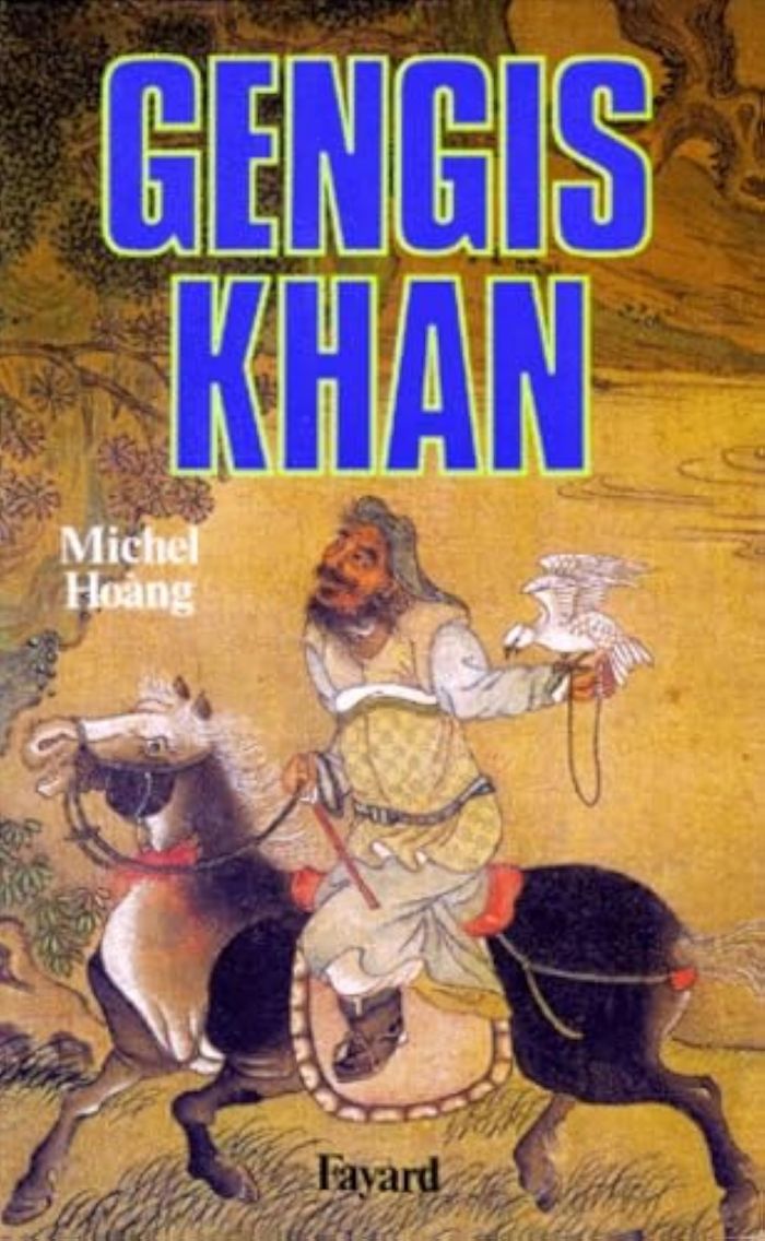 Couverture du livre « GENGIS-KHAN » de Michel Hoang, librairie Les Contes Infusés à Corte