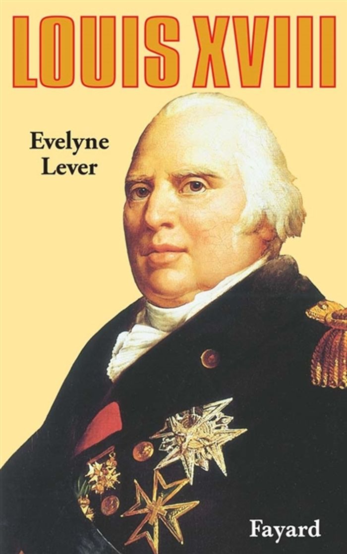 Couverture du livre « LOUIS XVIII », librairie Les Contes Infusés à Corte