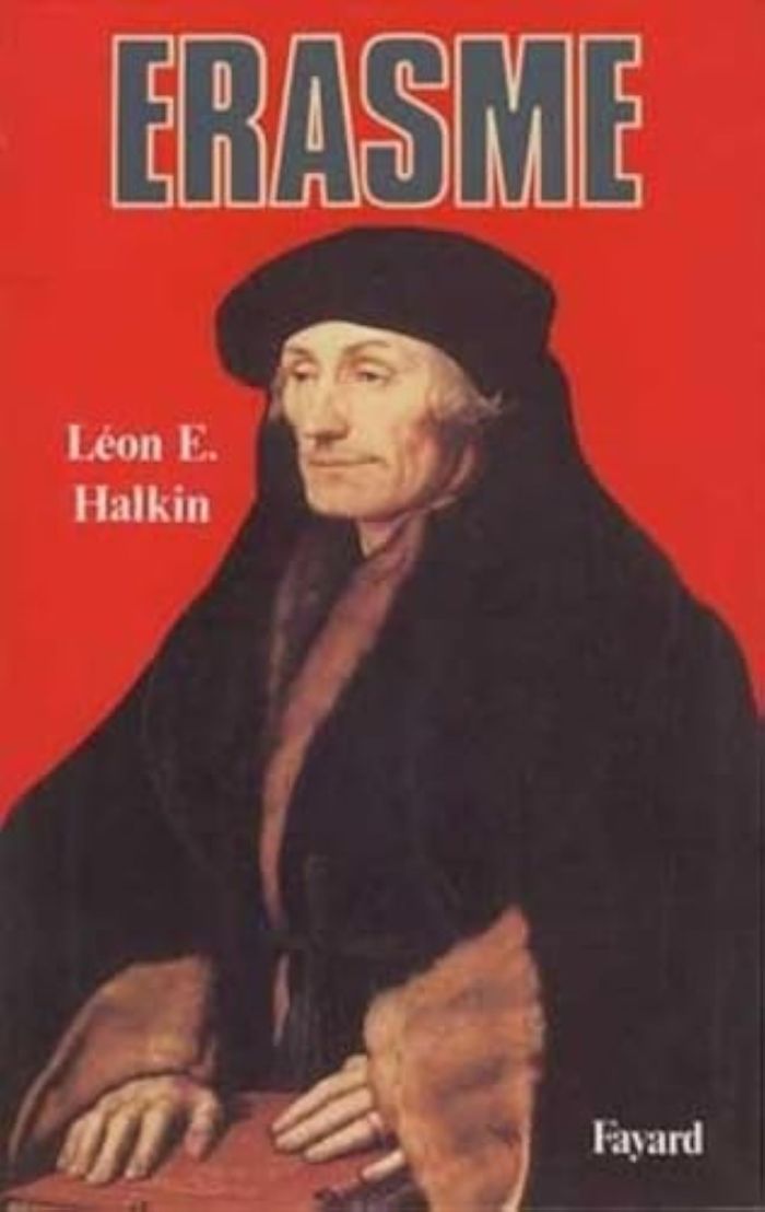 Couverture du livre « ERASME » de Halkin Leon E., librairie Les Contes Infusés à Corte