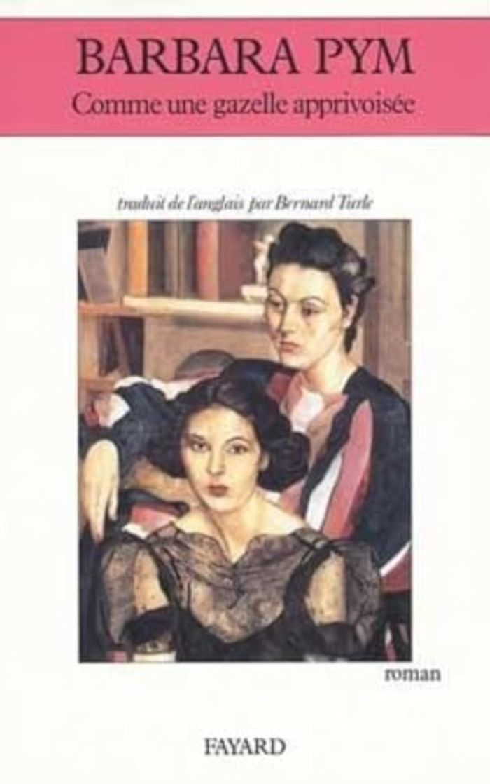 Couverture du livre « COMME UNE GAZELLE APPRIVOISEE » de Barbara Pym, librairie Les Contes Infusés à Corte