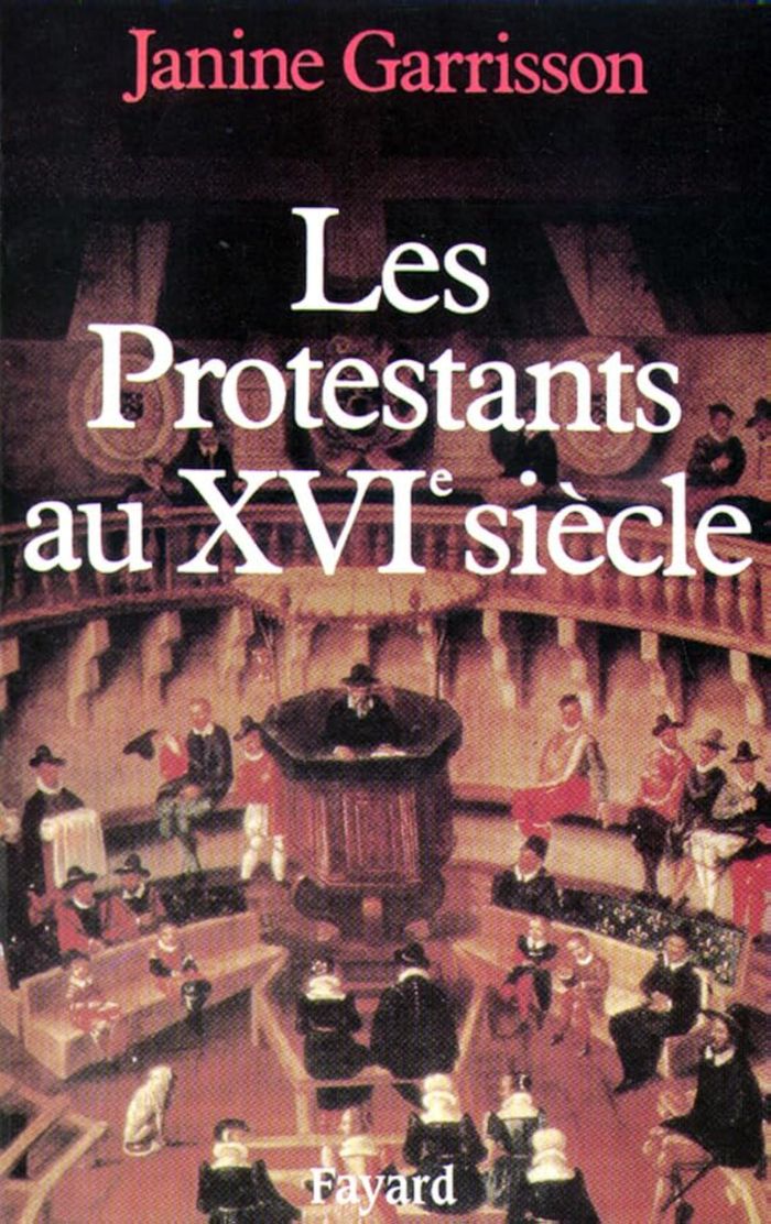 Couverture du livre « LES PROTESTANTS AU XVIE SIECLE » de Janine Garrisson, librairie Les Contes Infusés à Corte