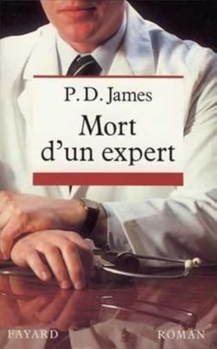 Couverture du livre « MORT D'UN EXPERT » de James P D., librairie Les Contes Infusés à Corte
