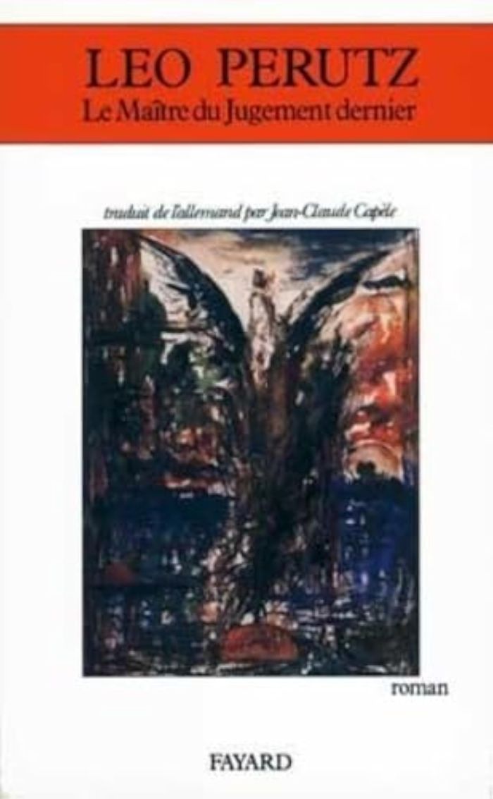 Couverture du livre « LE MAITRE DU JUGEMENT DERNIER » de Leo Perutz, librairie Les Contes Infusés à Corte