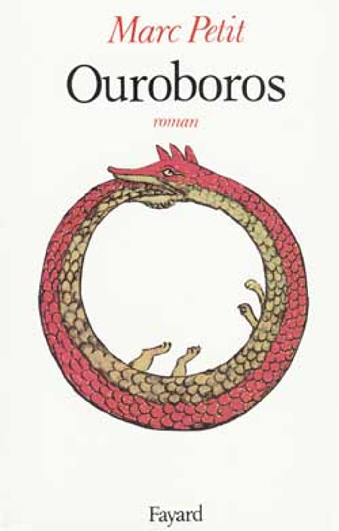 Couverture du livre « OUROBOROS » de Marc Petit, librairie Les Contes Infusés à Corte