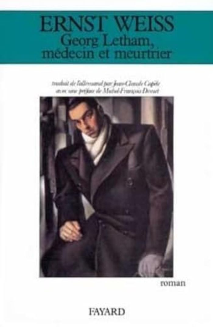 Couverture du livre « GEORG LETHAM, MEDECIN ET MEURTRIER » de Ernst Weiss, librairie Les Contes Infusés à Corte