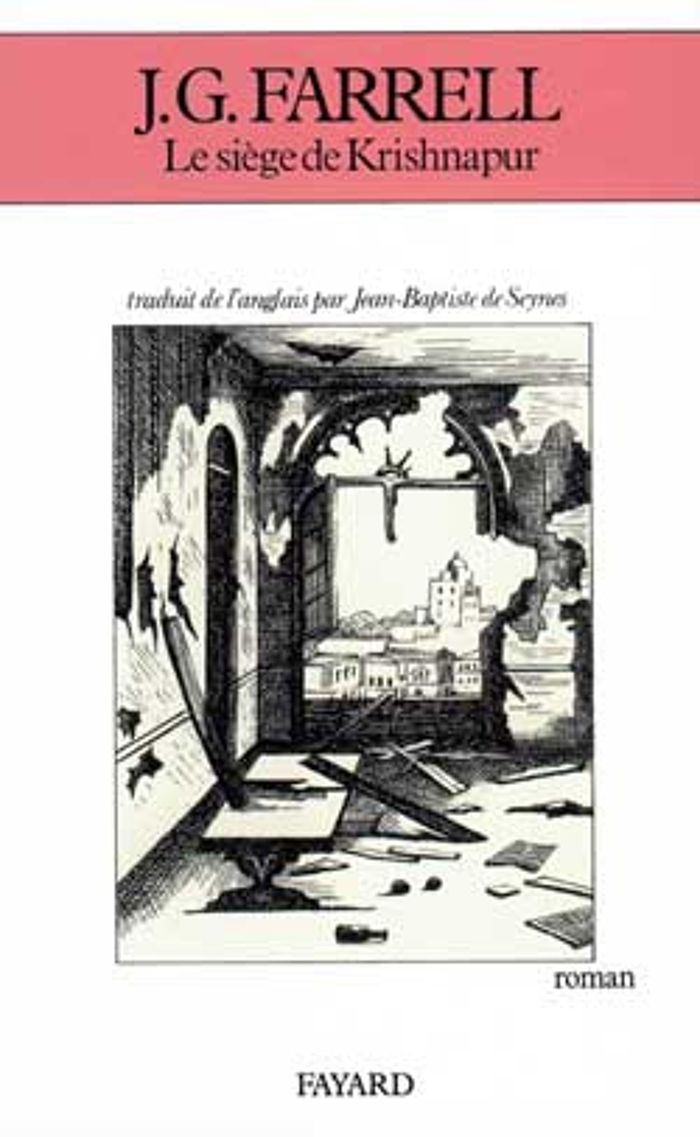 Couverture du livre « LE SIEGE DE KRISHNAPUR » de Farrell James Gordon, librairie Les Contes Infusés à Corte
