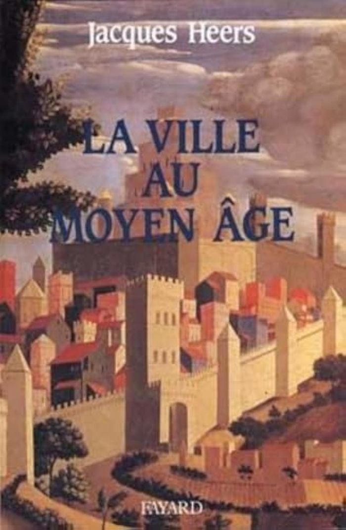 Couverture du livre « LA VILLE AU MOYEN AGE » de Jacques Heers, librairie Les Contes Infusés à Corte