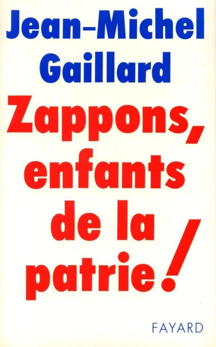 Couverture du livre « ZAPPONS, ENFANTS DE LA PATRIE ! », librairie Les Contes Infusés à Corte