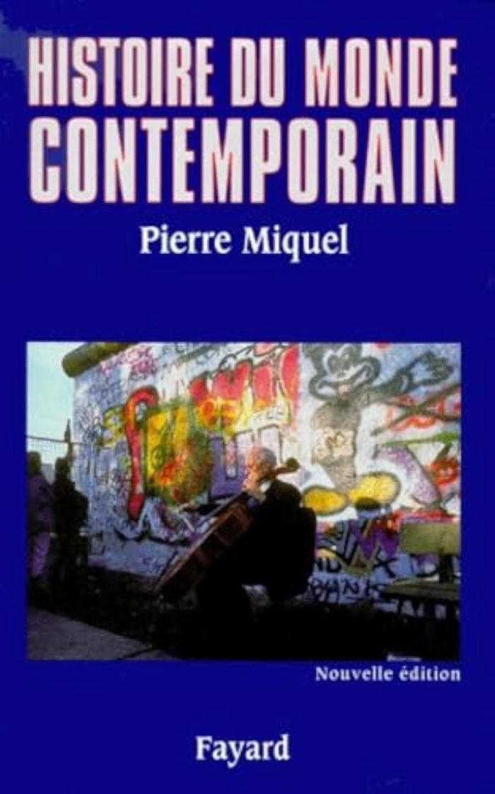 Couverture du livre « HISTOIRE DU MONDE CONTEMPORAIN » de Pierre Miquel, librairie Les Contes Infusés à Corte