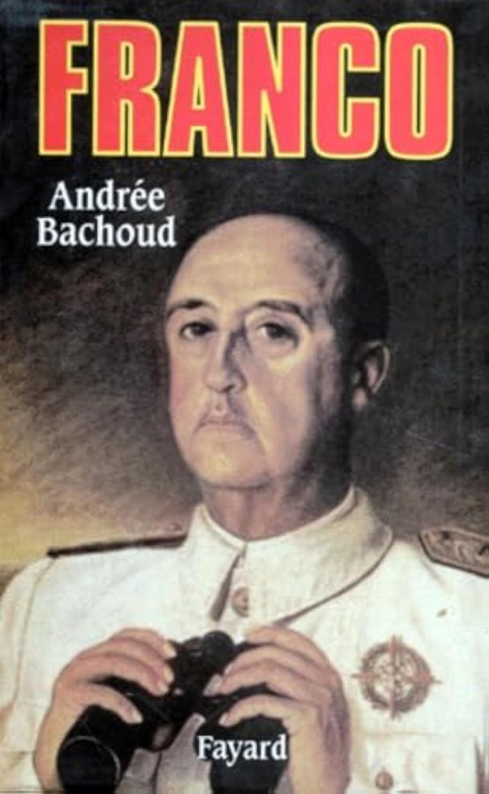 Couverture du livre « FRANCO - OU LA REUSSITE D'UN HOMME ORDINAIRE » de Andree Bachoud, librairie Les Contes Infusés à Corte