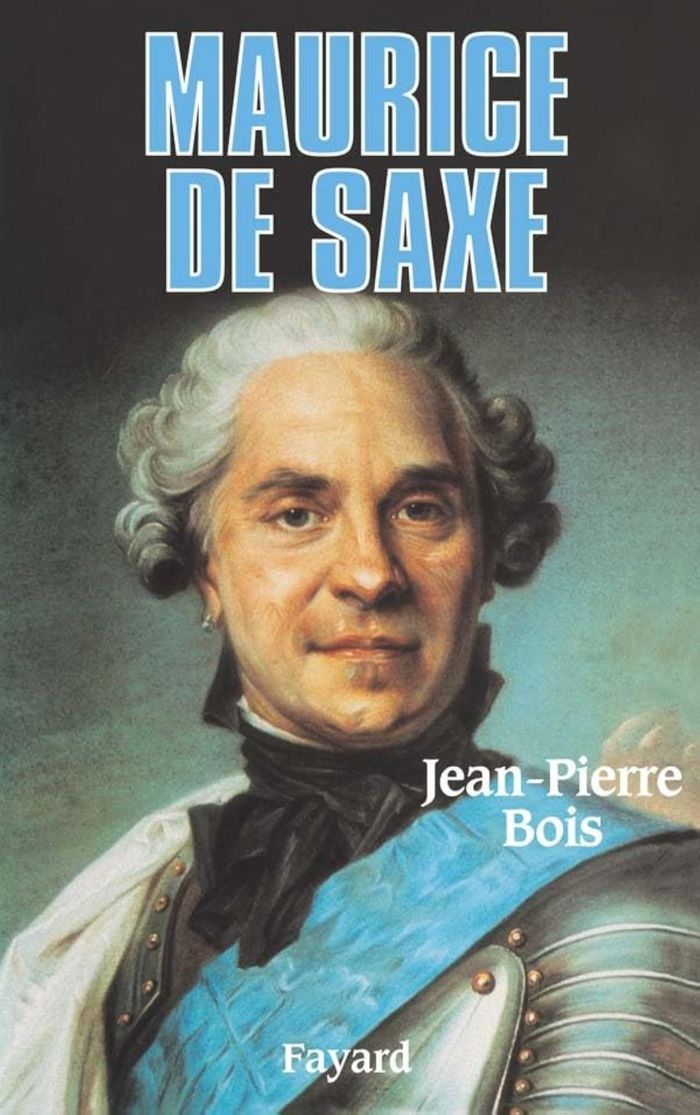 Couverture du livre « MAURICE DE SAXE » de Jean-Pierre Bois, librairie Les Contes Infusés à Corte