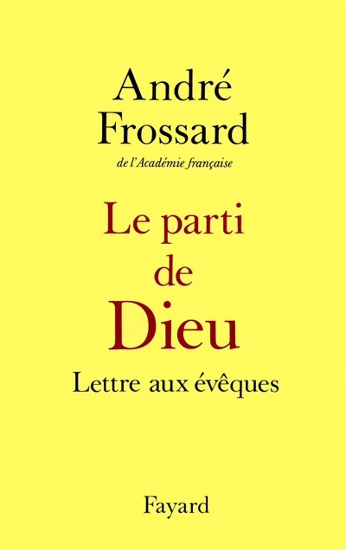 Couverture du livre « LE PARTI DE DIEU - LETTRE AUX EVEQUES », librairie Les Contes Infusés à Corte