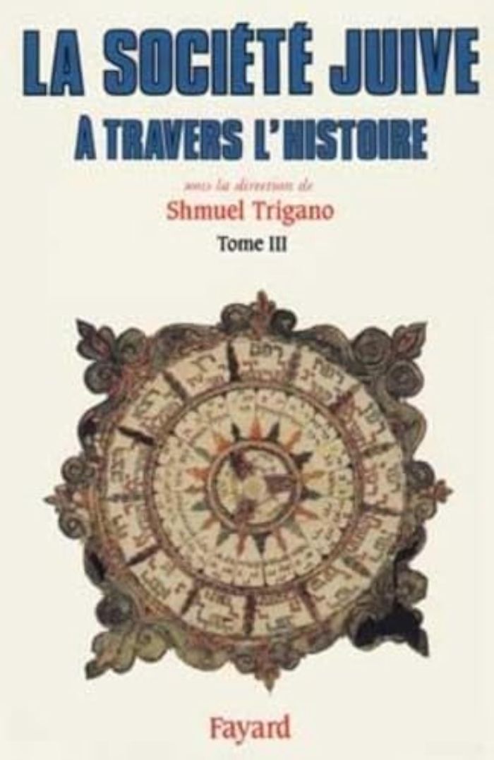 Couverture du livre « LA SOCIETE JUIVE A TRAVERS L'HISTOIRE - LE PASSAGE D'ISRAEL » de Shmuel Trigano, librairie Les Contes Infusés à Corte