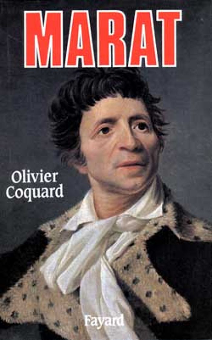 Couverture du livre « MARAT » de Olivier Coquard, librairie Les Contes Infusés à Corte