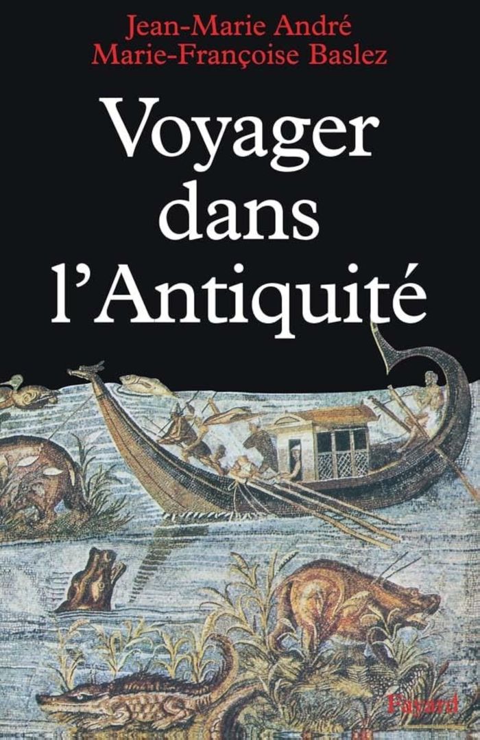 Couverture du livre « VOYAGER DANS L'ANTIQUITE » de Baslez/andre, librairie Les Contes Infusés à Corte
