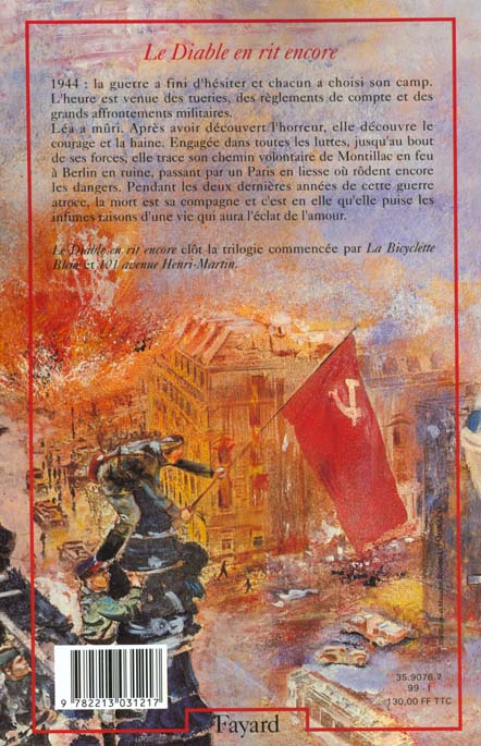 Quatrième de couverture de « LE DIABLE EN RIT ENCORE - LA BICYCLETTE BLEUE (1944-1945) »
