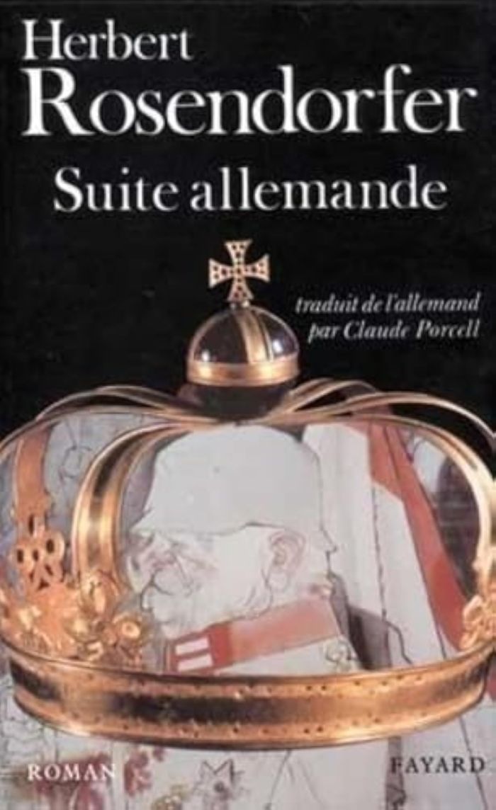 Couverture du livre « SUITE ALLEMANDE » de Herbert Rosendorfer, librairie Les Contes Infusés à Corte