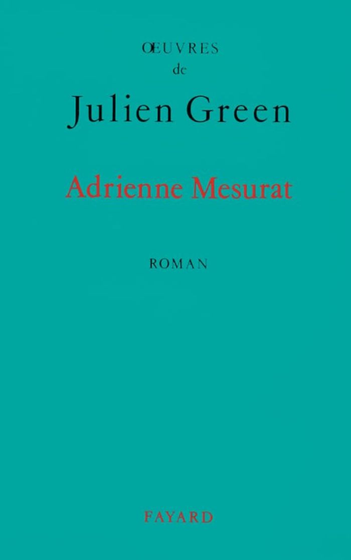 Couverture du livre « ADRIENNE MESURAT », librairie Les Contes Infusés à Corte