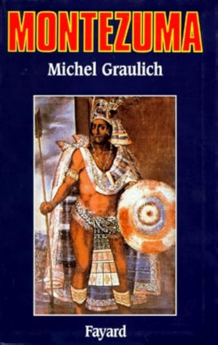 Couverture du livre « MONTEZUMA - OU L'APOGEE ET LA CHUTE DE L'EMPIRE AZTEQUE » de Michel Graulich, librairie Les Contes Infusés à Corte
