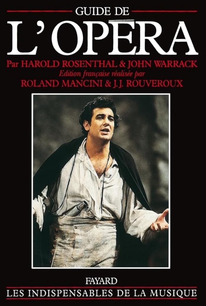 Couverture du livre « GUIDE DE L'OPERA » de Warrack/rosenthal, librairie Les Contes Infusés à Corte