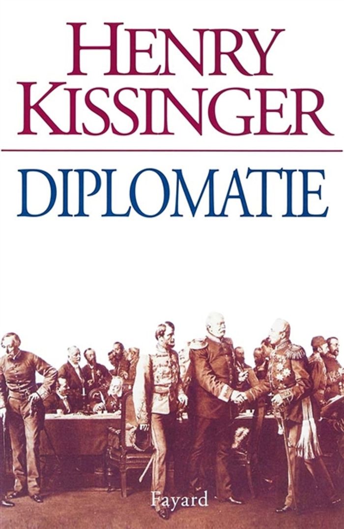 Couverture du livre « DIPLOMATIE » de Henry Kissinger, librairie Les Contes Infusés à Corte