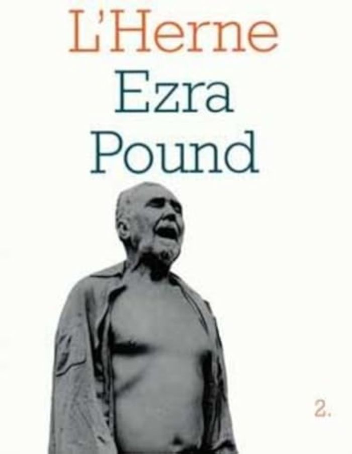 Couverture du livre « EZRA POUND - LES CAHIERS DE L'HERNE » de Roux/beaujour De, librairie Les Contes Infusés à Corte